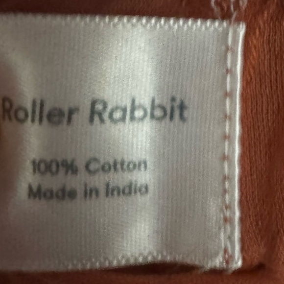 Roller Rabbit Clementine Eyelet Ruffle Boho Skirt Size XL - Picture 5 of 5